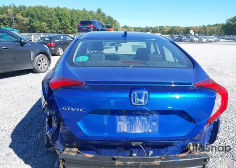 2020 Honda Civic Ex z USA, uszkodzony, nr VIN 2HGFC1F31LH681361